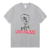 2024 Summer Rahead The Bends Tshirt Hommes Femmes Cott Tee Hip Hop T-shirt à manches courtes Vêtements T-shirts Tops Cadeau pour les fans 714h #