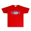 Mens Designer T Shirts Womens Fashion Cotton Tshirt RH124 Red and Blue Eagle Print kortärmad t-shirt Trend Brand Size S-XXL
