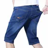 2022 Summer Brand New Men's Fit Straight Denim Shorts Classique Vêtements de sport Léger Cott Stretch Mince Slim Shorts J9ow #