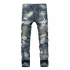 Jeans droits légers de marque pour hommes de haute qualité Lyocell Stretch Busin Casual Jeans taille haute x2qs #