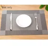 Table Mats Placemat Pvc Western Single Frame Heat Insulation Pad El Family Disposable Mat