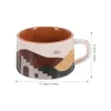 Mugs Ceramic Mug Retro Hand Brewed Coffee Cup Exquisite Water Set Home Accessory Decorative Milk