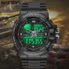 SANDA Top Brand Orologio sportivo militare Orologio da uomo G style S shock Orologio da uomo al quarzo 50M Orologio luminoso impermeabile G1022296k