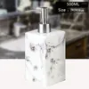 Liquid Soap Dispenser Lotion Bottle 500 ml Harts Creative El Marble Shampoo Press Hand Sanitizer Set