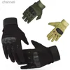 Tactical Gloves Glove Motorcyclist Tactics Outdoor Non-slip Self-Defense Biker Wristband Touch Screen Mens Motocross YQ240328
