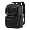 Backpack Weysfor Fashion Men Leather School Bag Waterproof Travel Casual Laptop Computer Bookbag