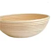 Baking Tools 4 Sizes Round Rattan Brotform Bread Proving Basket Dough Proofing Blooming Banneton