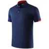 Verão de secagem rápida camisa polo impressão personalizada camisas de golfe grupo individual personalizado bordado camisetas topo 240318