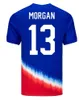 24 25 PULISIC MCKENNIE Camisa de futebol ERTZ ALTIDORE PRESS MORGAN LLOYD 2024 2025 América Camisa de futebol Estados Unidos Camisetas EUA USMNT JOGADOR Homens crianças Kit meias