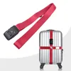 Storage Bags Luggage Straps Baggage Cross Strap 20"-32" W/ Combination Lock Non-Slip