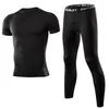 Survêtements pour hommes tenues Gym Compression dépression course ensemble sport extérieur salle de jogging séchage rapide dur