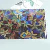 Оконные наклейки 45 100 см наклейка ПВХ Статическая липкая крышка цветочная водонепроницаем