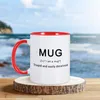 Mugs Funny Ceramic Coffee Mug I Am A Stupid And Easily Deceived 11oz Tea Water Cup Novelty Drinkware For Friend Him Her Milk