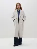 FSLE Winter Melody Double-Sided Woolen LG Coat for Women Commuter Style Högkvalitativ 100% ullfast färgrockar Kvinnlig Z0AL#