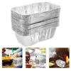 Установите контейнеры 20 шт -смазку Grease Collector Supplies Outdoor Drip Pan Liner Одноразовая алюминиевая фольга для чашек алюминиевого кемпинга