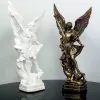 Sculptures Ancient Greek Triple Goddess Apollo Sculpture Home Decoration Love God Neptune Hunting Goddess Resin Statue Angel Ornaments Gift