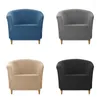 Housses de chaise extensibles, couleur unie, épaisses, pour canapé, coussin, anti-poussière, protection de meubles avec élastique