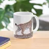 Tasses à café Lynx eurasien, ensembles de tasses pour