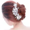 Klipsy do włosów Barrettes Bridal Pearl Hair Akcesoria w stylu koreański ręcznie robiona koronkowa sukienka upuść biżuteria do włosów Ottnp