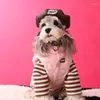 Köpek Giyim Giysileri Kolsuz Yelek Schnauze Teddy Maltese Bichon Frize Küçük Irklar Sıcak Sonbahar Kış Tedarik