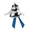 anime Cafe Maid NEKOPARA Chocolate Vanilla Cosplay Costume Uniform Halen Carnival Lolita Dr Lg Wig U8E6#