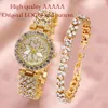 Women Armband Halsband Lady Gift Jewelry Watch Set