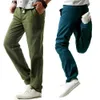 Calças masculinas 2023 primavera/verão novas calças casuais de linho dos homens soltos calças de perna reta juventude calças casuais j240328