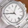 Montres de negocios inoxidables Cal324c Reloj de pulsera de acero clásico Baguette Bisel Pp7014 Automático De Cognac SUPERCLONE Relojes Luxe Diamonds 761