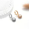 dangle earrings 1piece earring for women 2024 heart sunlight with zirconペンダントファッション長いティーン