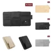 Upgrade New Universal Car Pen Card Holder CD DVD Storage Box Sunglasses Clip Stowing Sun Visor Organizer Car-styling