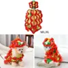 Dog Apparel Lion Dance Clothing Outfit Lightweight Year Soft Funny Coat Comfortable Costume Pet Clothes For Themed Party