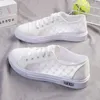 Sapatos casuais verão feminino malha respirável moda versátil estudante sola macia tênis feminino luxo