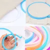 Album Kraball 35st Cross Round Hoop Set Brodery Frame Hoop Ring Sewing Tools With Needles Needlework Tools Accessories