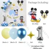 Jackets 1set Mouse Party Balloons Set Arch Garland Kit for Birthday Wedding Decoration Supplies Kids Gifts Baby Shower Globos