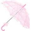 Paraplyer Po Booth Parasol Wedding Bridal Rustic Bride Pography Props for Gift Kids