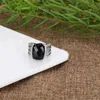 Black Ring Collection Vintage Zircon Fashion Ladies Memorial Day Gift