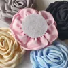 Decorative Flowers 5Pcs 9CM Handmade 3D Fabric Rose Flower For Hairpin Hair Claw Brooch Accessories Shoes Dress Clothing Lady Neck