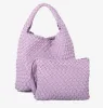 designer Hand Woven Tote bag High quality Soft bag Women Shoulder hobo bag Large capacity Solid Color Fahion handbag crossbody Underarm bag Totes