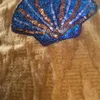 Oreiller gingembre oreillers coquille brillante Patchwork étui de broderie 45x45 couverture décorative pour canapé chaise décorations pour la maison