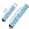 Men's Socks Love Light Blue Animal Cute Forest Ocean Male Mens Women Winter Stockings Hip Hop