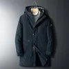 2022 inverno nuovo di alta qualità di spessore m uomo LG con cappuccio giacca cappotto casual di marca di abbigliamento sciolto Parka di grandi dimensioni 5XL 6XL 7XL 8XL x4oa #