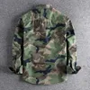 Camoue Cargo Shirts Haute Qualité Durable Randonnée En Plein Air Sport Quotidien Militaire Tactique Style Casual Camicia Camo Chemise Hommes L8EI #