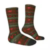 Men's Socks Holly Jolly Christmas Annihilation Cthulhu Mythos Male Mens Women Spring Stockings Printed