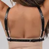 Fi poitrine Harn Belt Women Lingerie en cuir Sous-Morce BDAGE BRA sexy BRA BELTES Gothiques Fétisan Rave Vêtements 05GU #