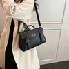 Umhängetaschen MUDUO 2024 Vintage Schloss Klassische Umhängetasche PU Leder Frauen Messenger Luxus Weibliche Handtasche Student