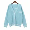 new 1989 Taylor Cardigan For Women Winter Knit Cardigan Femme Blue Bird Embroidery Swift Sweater Slouchy Style Clothes For Women 59WH#