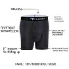 Mens Boxer Briefs 100% Merino Wool Underwear Base Layer Underpants Soft Moisture Breattable Comfy 240320