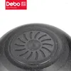 Cookware Sets Debo High Quality Pot Set Of Three-piece Value Cutting Board Cutter Wok Soup Frying Pan Non-stick Kitchen