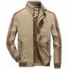 男性用のコットジャケットジッパースタンドカラーパーカー秋の冬に加えて濃厚な暖かいアウターウェアlgスリーブシャケターhombre e8mm＃