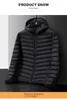 Chaqueta ligera de invierno para hombre, ropa acolchada de algodón ajustada para hombre, chaqueta cálida para hombre, chaqueta acolchada de algodón corta 01jX #